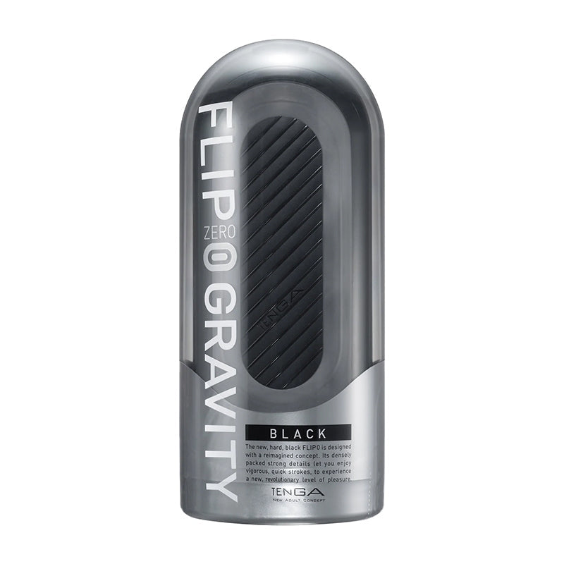 TENGA - FLIP ZERO GRAVITY STROKER BLACK