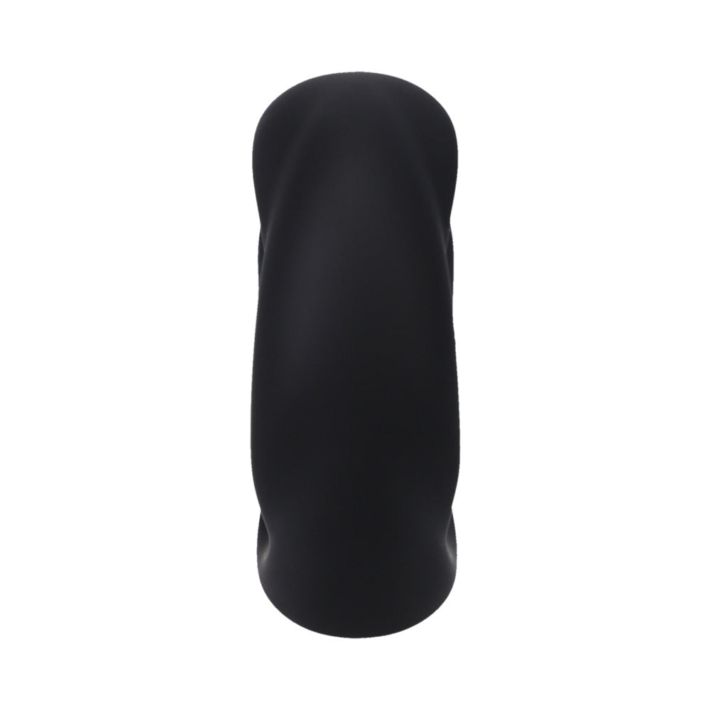 ROCK SOLID THE TWIST SILICONE C-RING BLACK