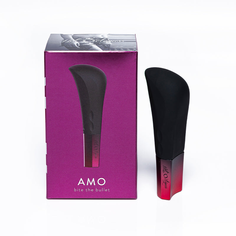 HOT OCTOPUSS AMO RECHARGEABLE BULLET VIBRATOR BLACK