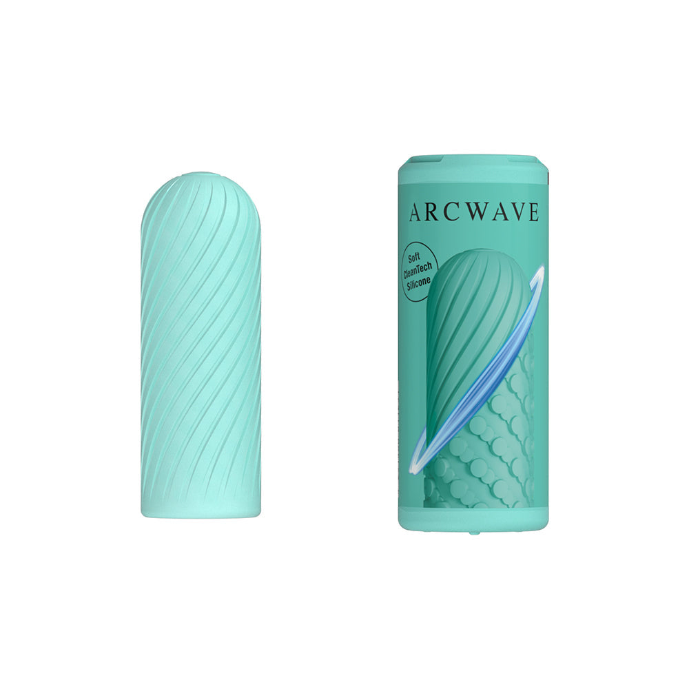 ARCWAVE - GHOST REVERSIBLE SILICONE STROKER 9-PIECE ASSORTED COLOR COUNTER DISPLAY
