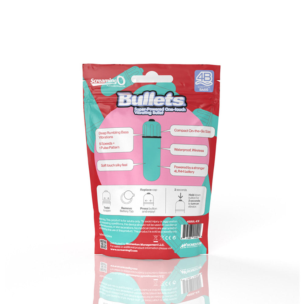 SCREAMING O - 4B BULLET VIBRATOR KIWI