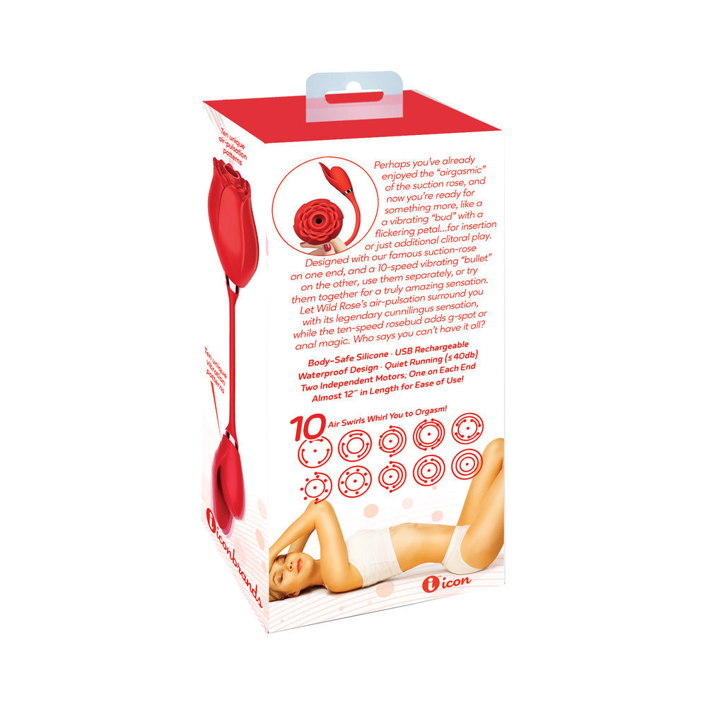 ICON BRANDS - WILD ROSE SUCTION AND BULLET RED