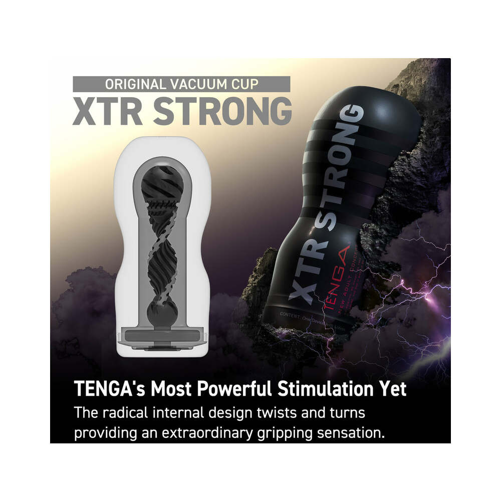TENGA ORIGINAL VACUUM CUP EXTRA STRONG STROKER
