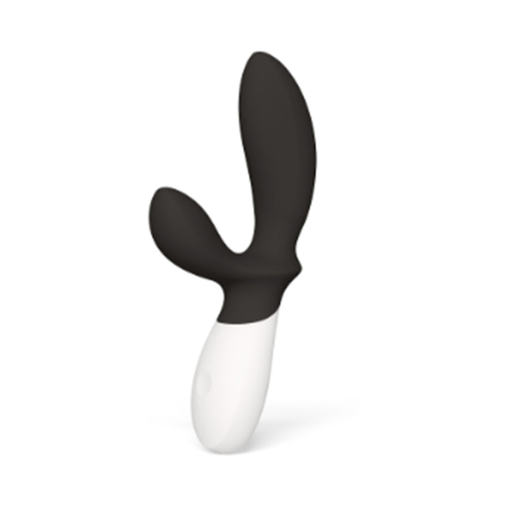 LELO LOKI WAVE 2 RECHARGEABLE SILICONE DUAL STIMULATION PROSTATE VIBRATOR BLACK
