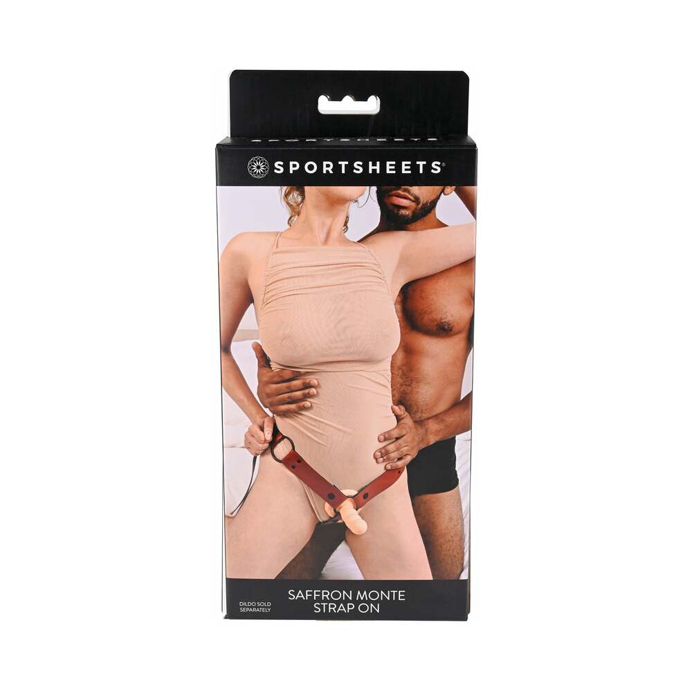 SPORTSHEETS SAFFRON MONTE ADJUSTABLE STRAP-ON HARNESS
