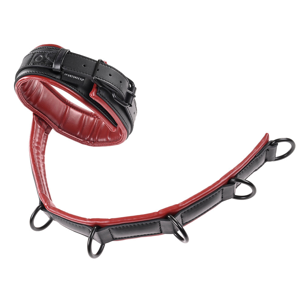 SPORTSHEETS - SAFFRON ADJUSTABLE NECK & WRIST RESTRAINTS