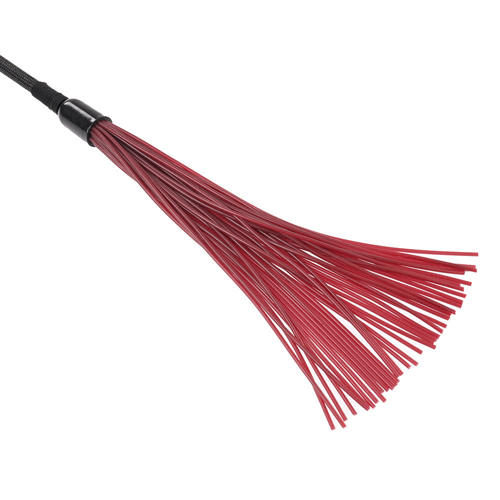 SPORTSHEETS - SAFFRON TAP & TICKLE DUAL-ENDED CROP AND SILICONE FLOGGER