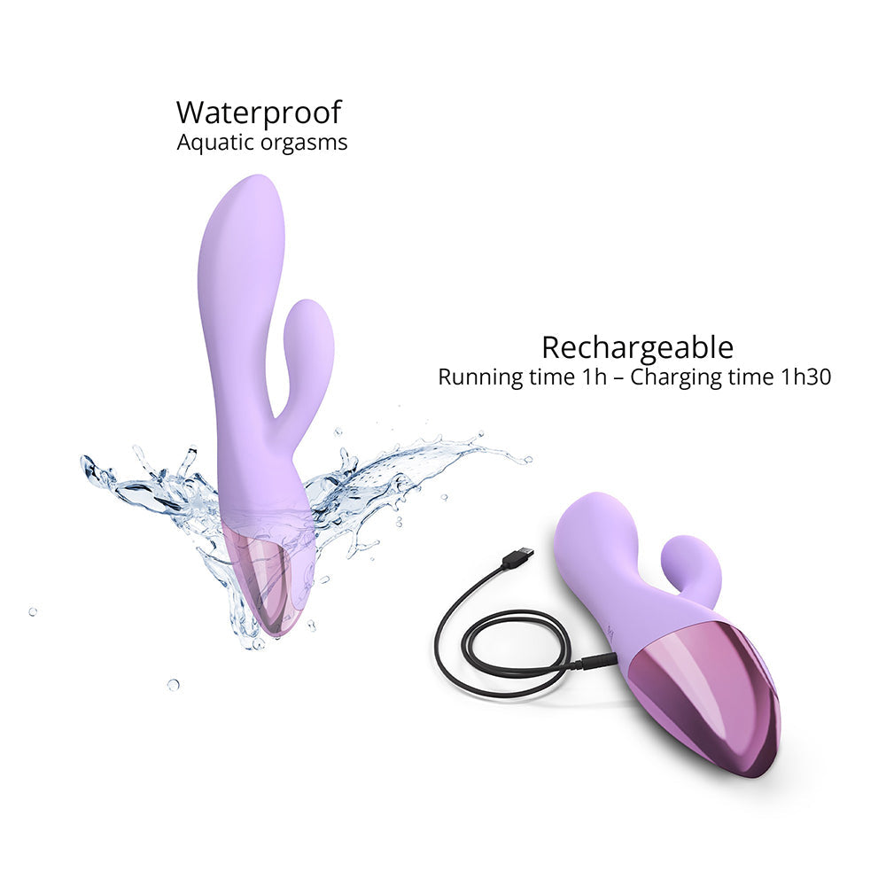 LOVE TO LOVE FUNKY BUNNY BABY RABBIT VIBRATOR VIVA MAUVE