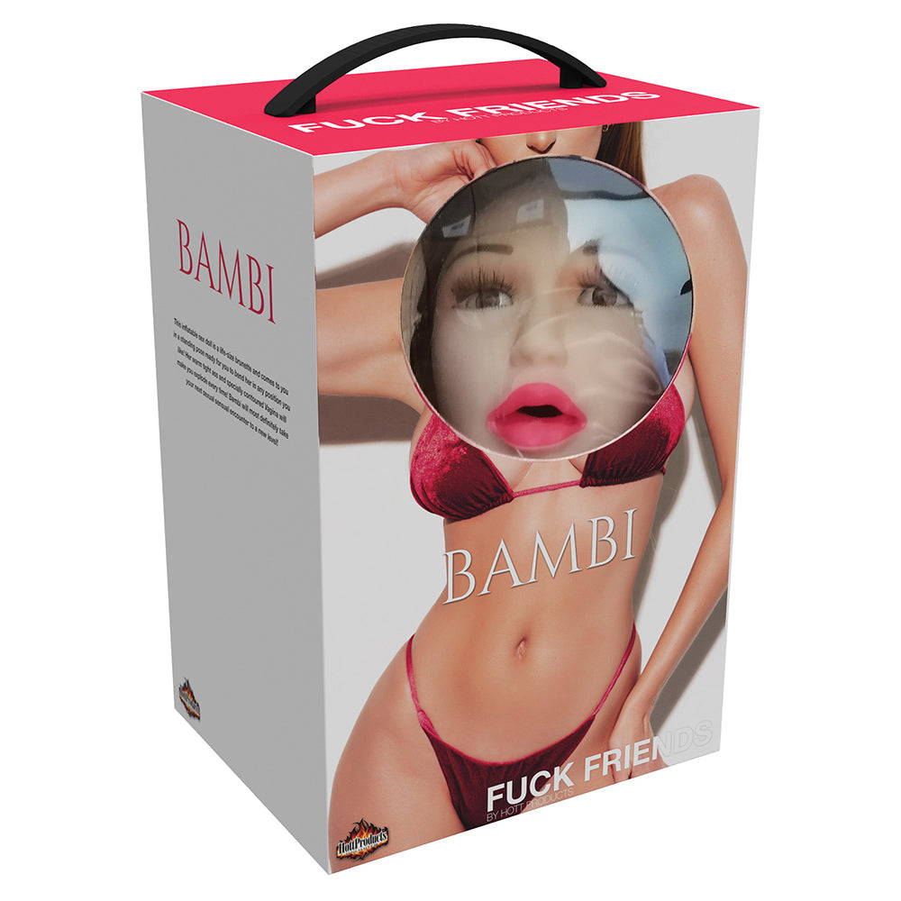 HOTT PRODUCTS - MUÑECA INFLABLE AMIGOS FOLLADORES BAMBI