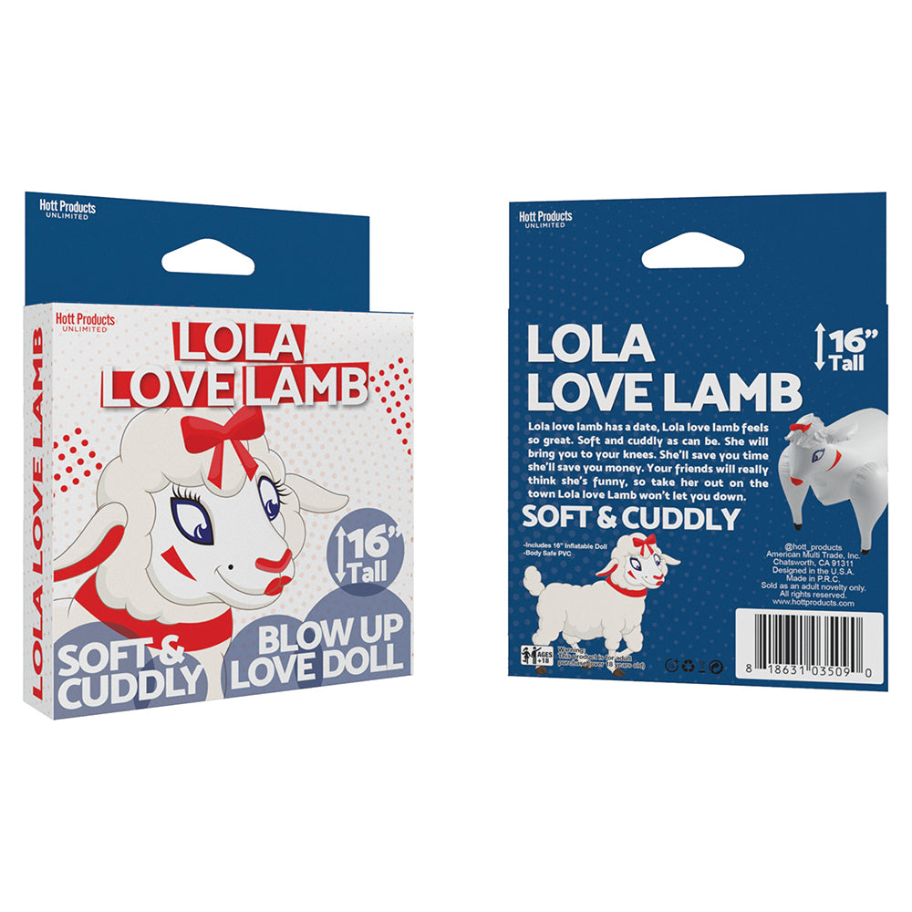 LOLA LOVE LAMB BLOW UP SHEEP