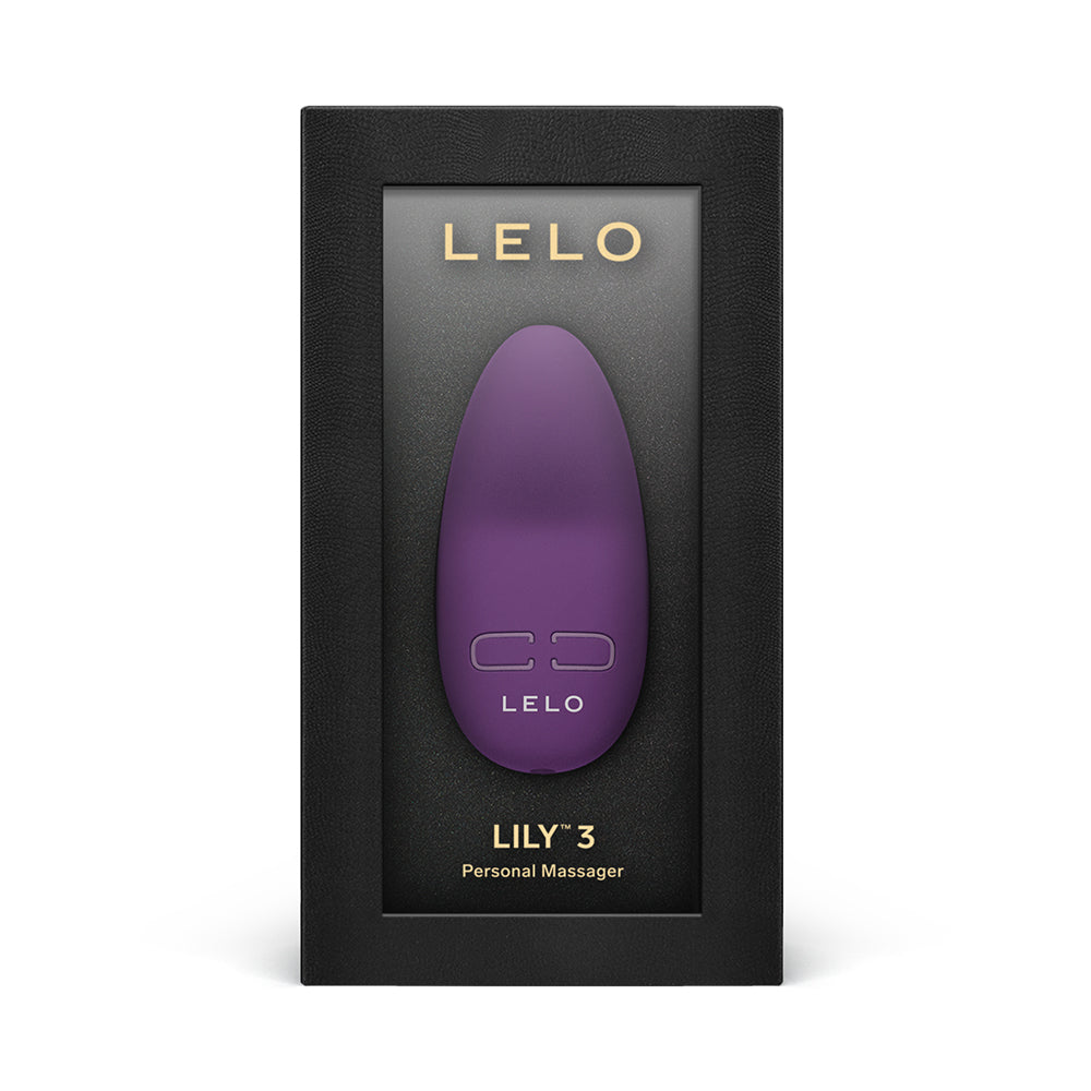LELO - VIBRADOR DE SILICONA RECARGABLE MINI LILY 3 CIRUELA OSCURA