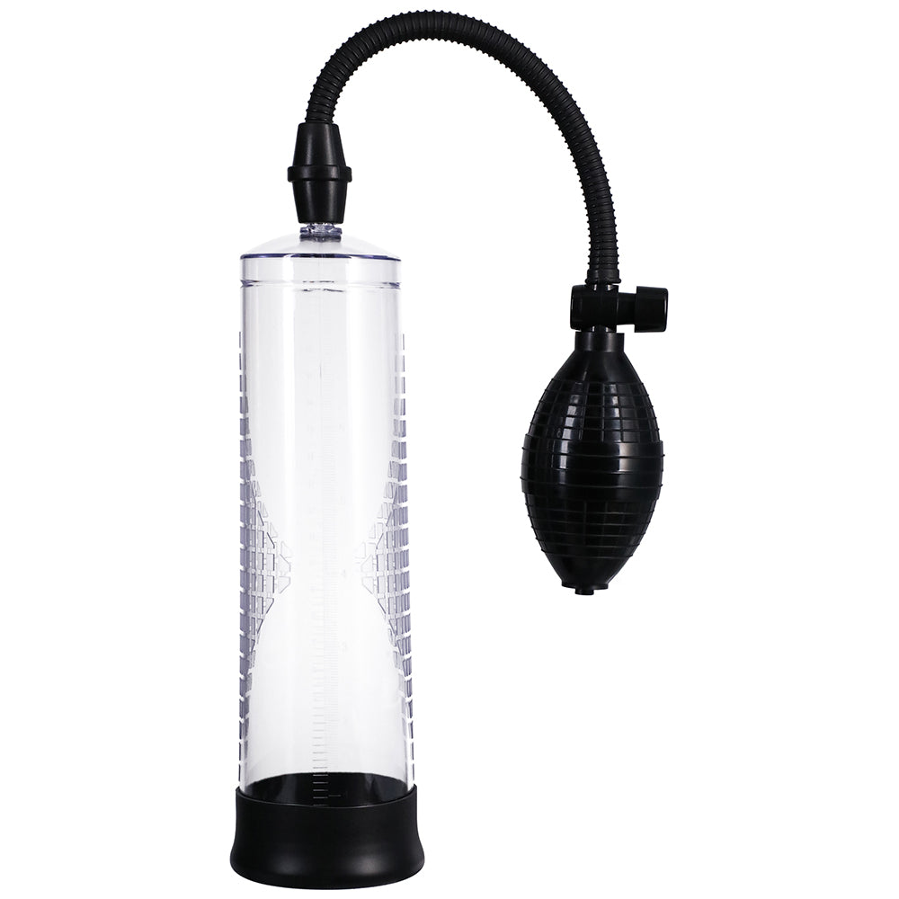 ROCK SOLID - CLASSIC PENIS PUMP BLACK/CLEAR