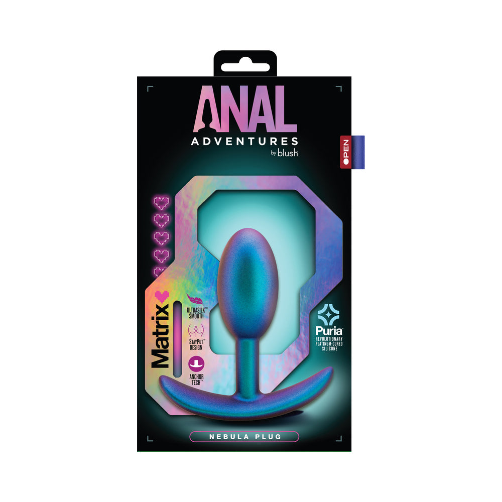 BLUSH - ANAL ADVENTURES MATRIX NEBULA PLUG LUNAR BLUE