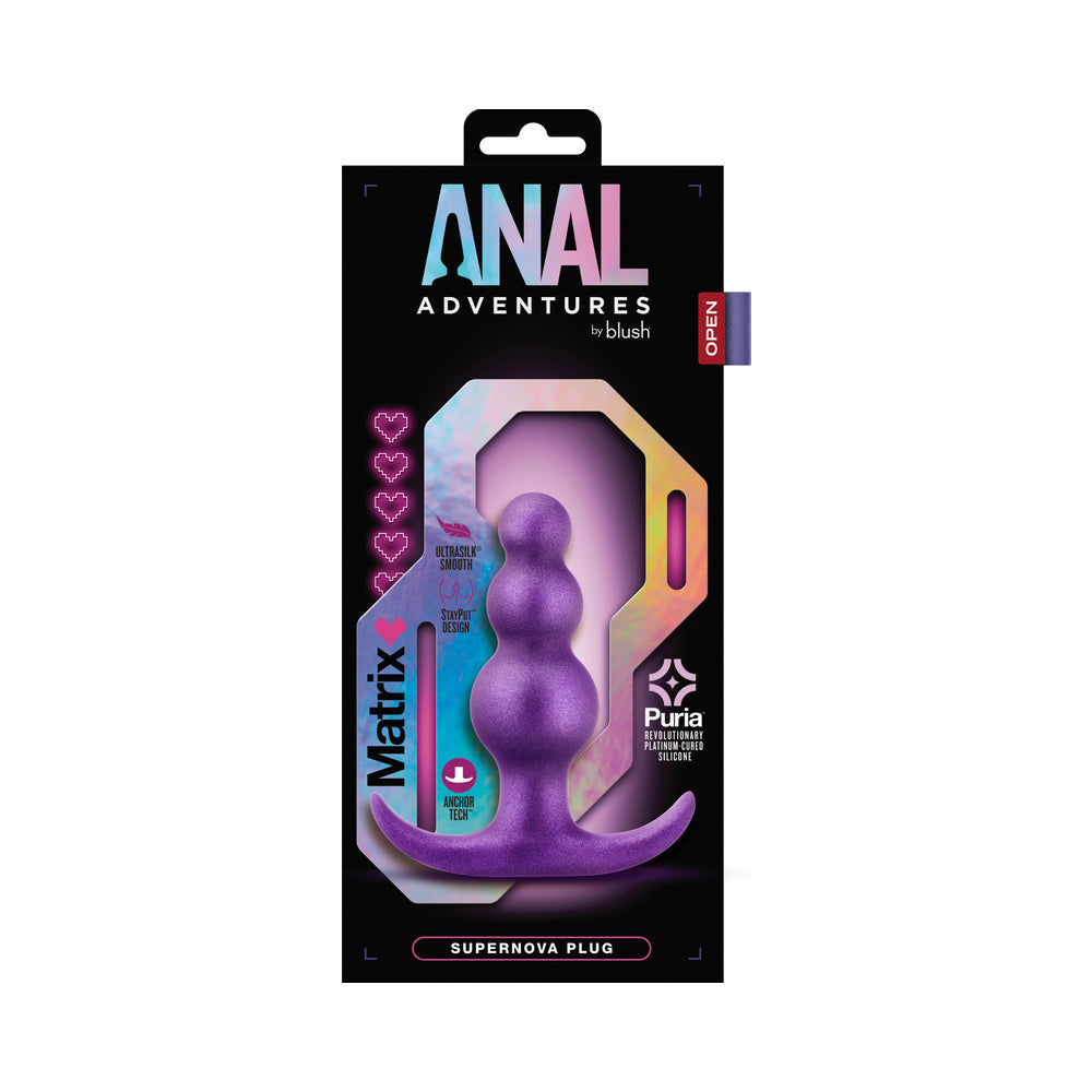 BLUSH - ANAL ADVENTURES MATRIX SUPERNOVA PLUG GALACTIC PURPLE