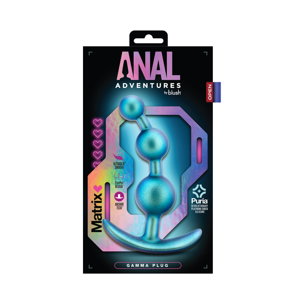 BLUSH - ANAL ADVENTURES MATRIX GAMMA PLUG NEPTUNE TEAL