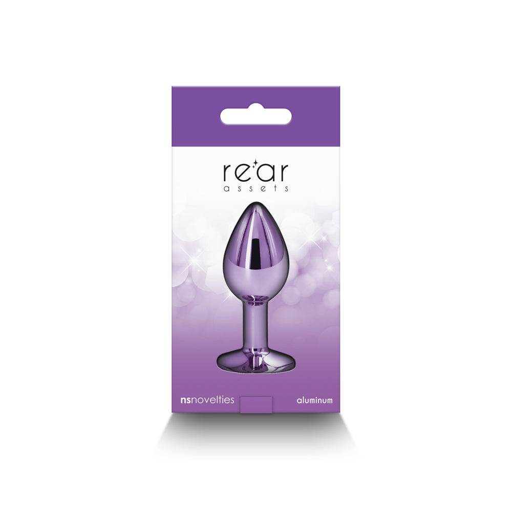 REAR ASSETS METAL ANAL PLUG SMALL PURPLE