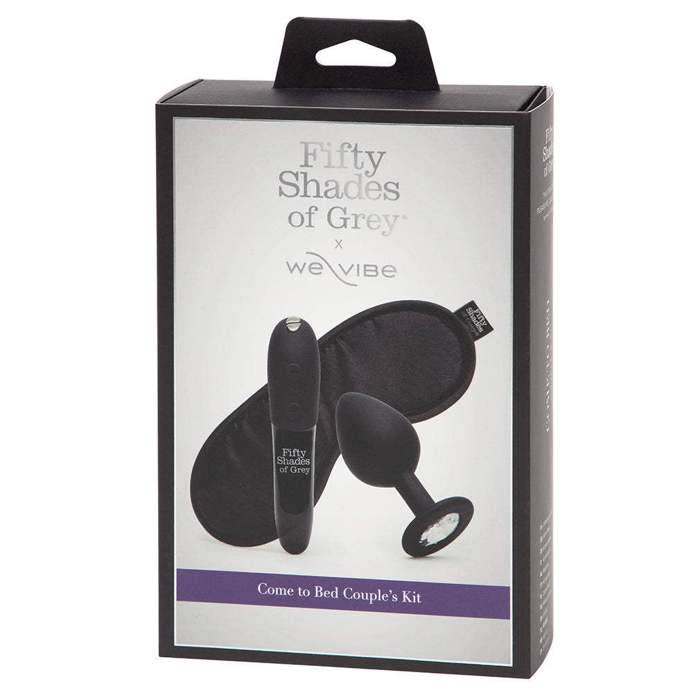 FIFTY SHADES OF GREY WE-VIBE COME TO BED KIT BLACK