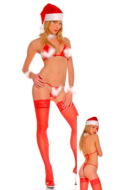MUSIC LEGS - DISFRAZ STA CLAUS SEXY