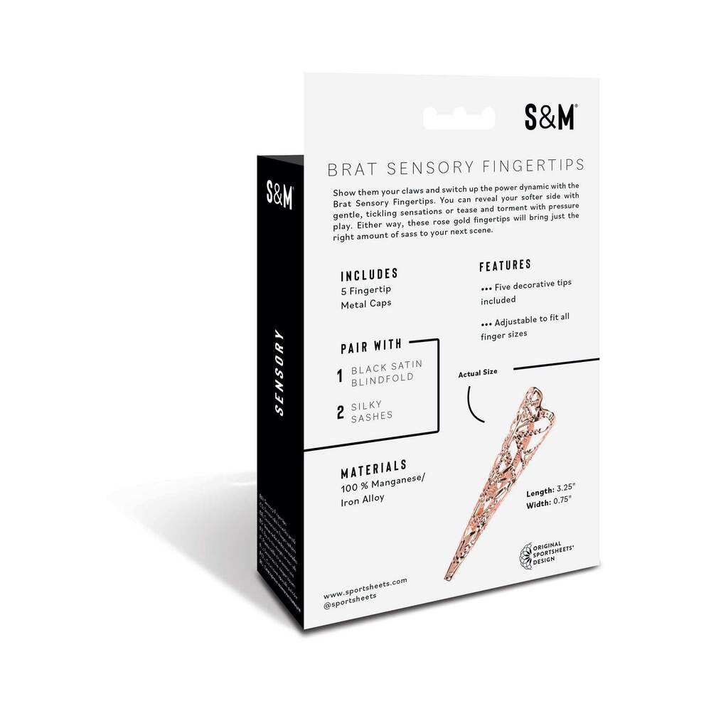 SPORTSHEETS - SEX & MISCHIEF BRAT SENSORY FINGERTIPS
