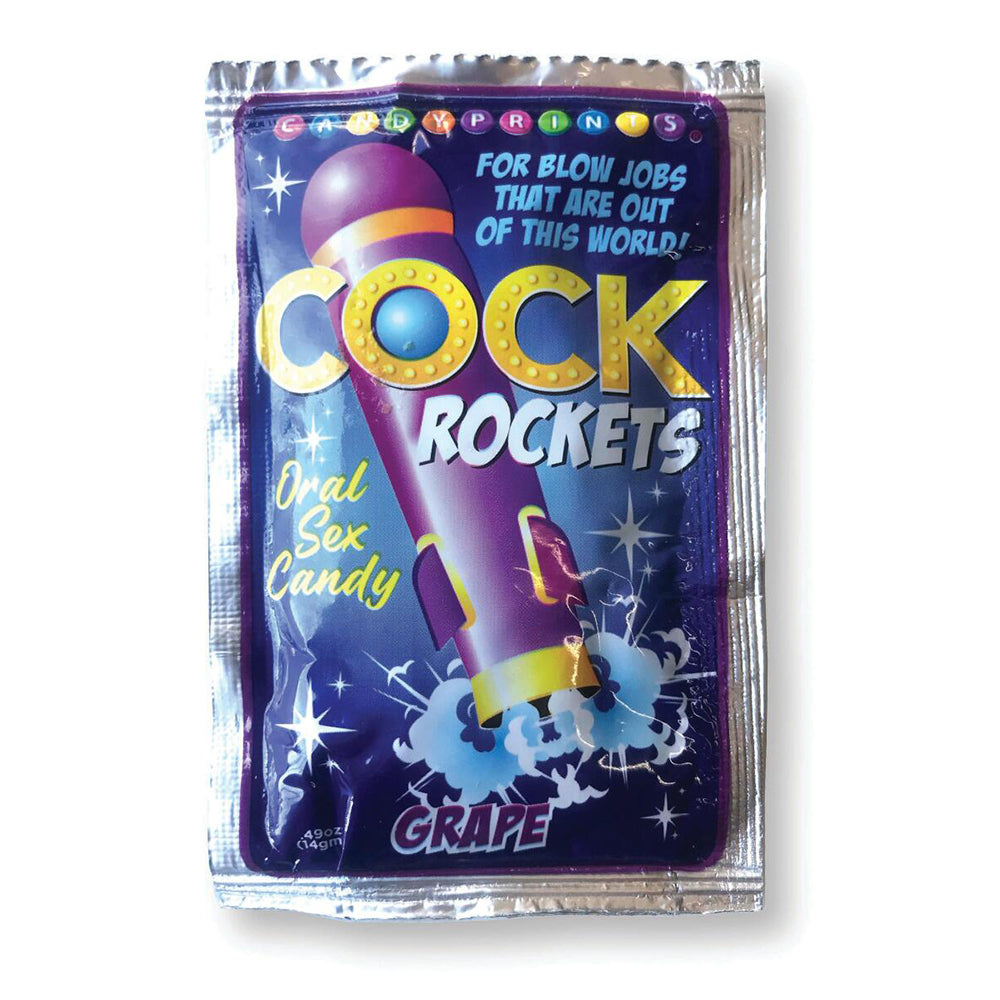 COCK ROCKETS ORAL SEX CANDY GRAPE