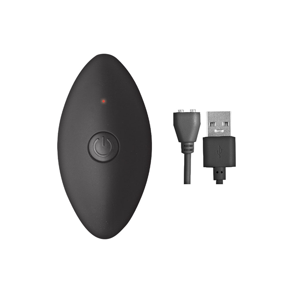 NASSTOYS - ASS-SATION REMOTE VIBRATING METAL ANAL BULB SILVER