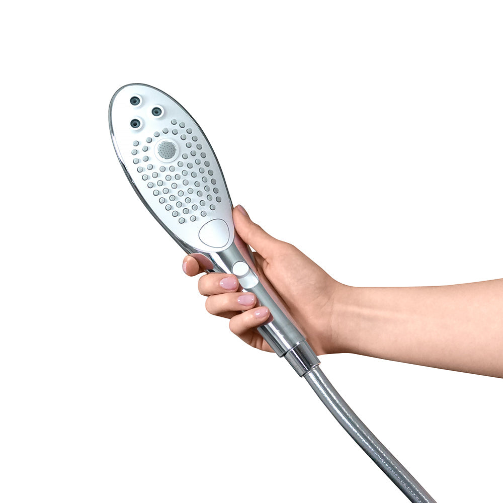 WOMANIZER WAVE SHOWER HEAD MASTURBATOR CHROME