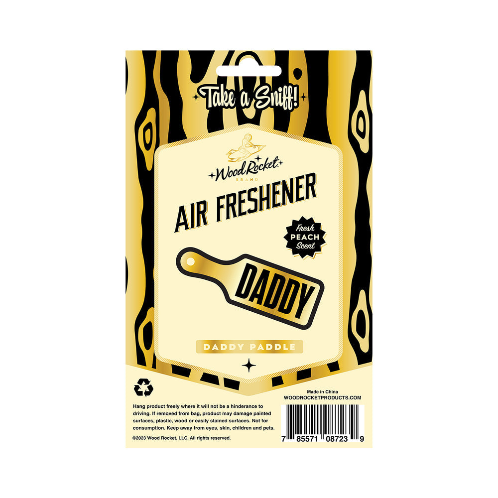 WOOD ROCKET - AIR FRESHENER DADDY PADDLE