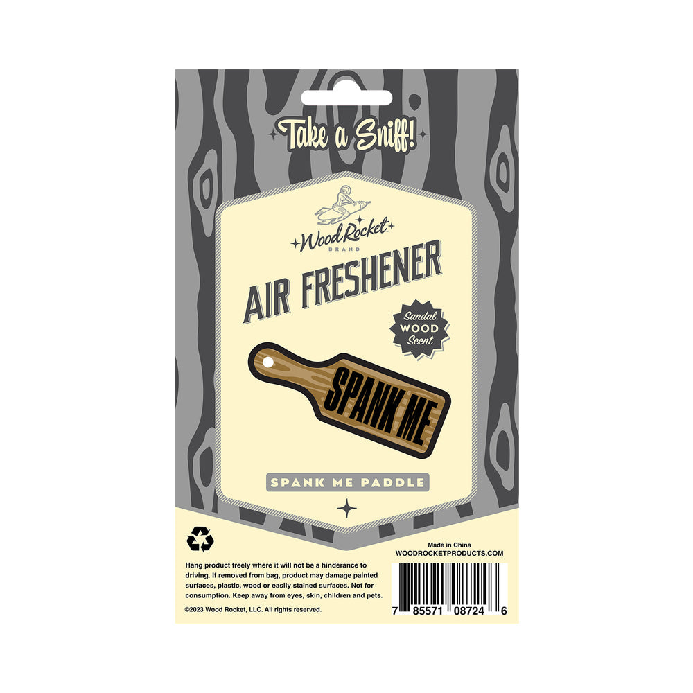 WOOD ROCKET - AIR FRESHENER SPANK ME PADDLE
