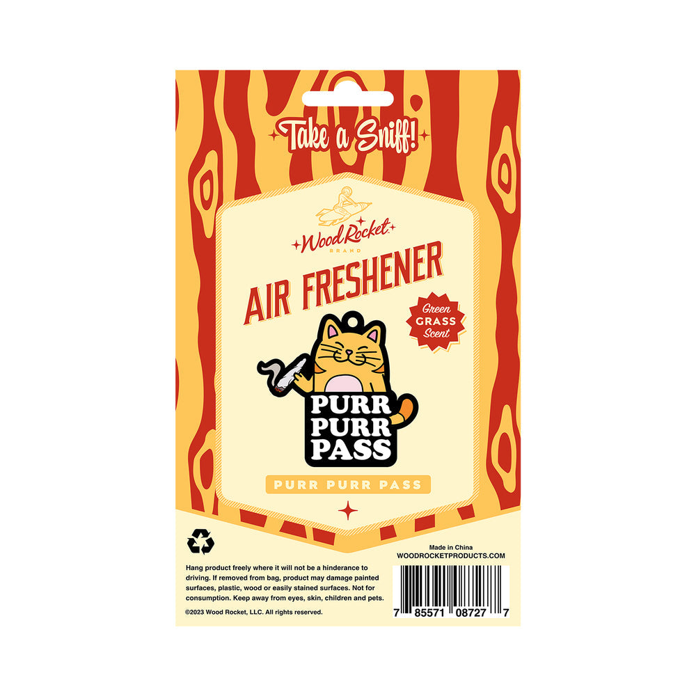 WOOD ROCKET - AIR FRESHENER PURR PURR PASS
