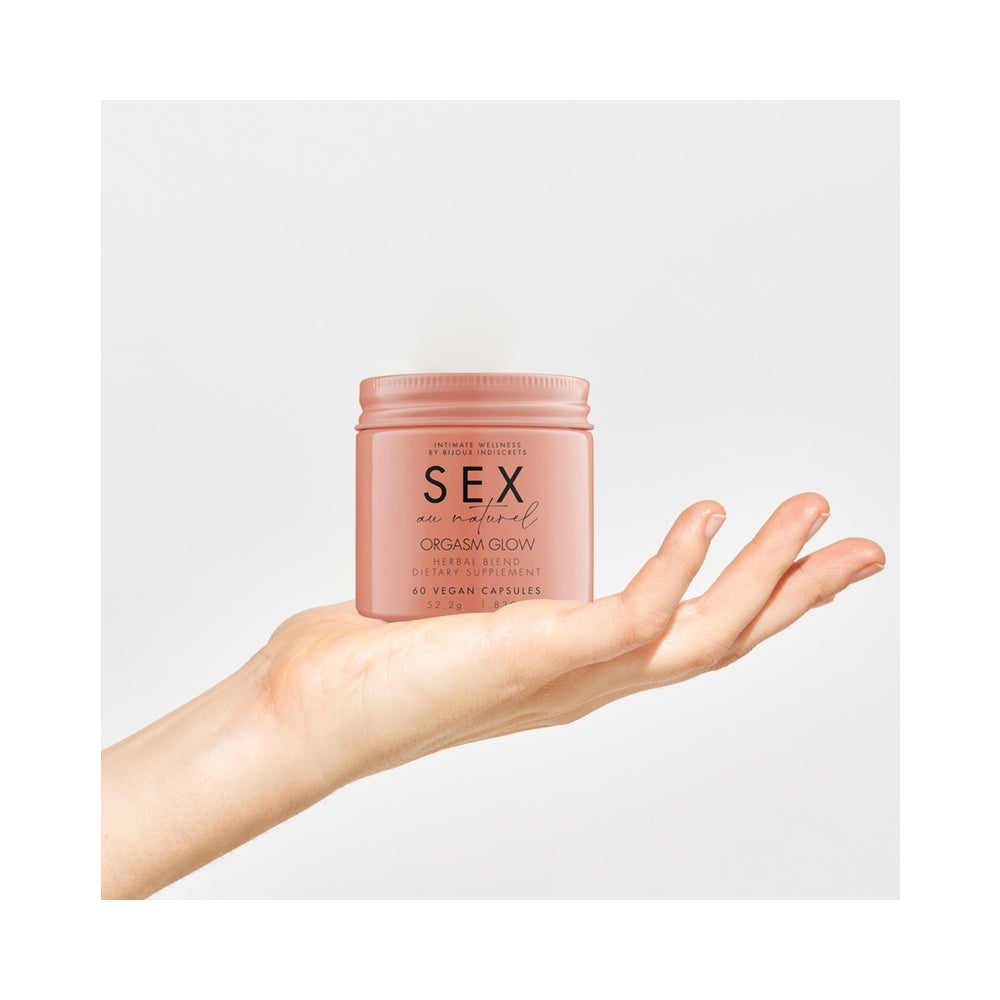 BIJOUX INDISCRETS - SEX AU NATUREL ORGASM GLOW SUPPLEMENT 60 CAPSULES