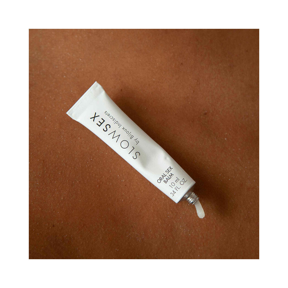 BIJOUX INDISCRETS SLOW SEX ORAL SEX BALM 0.34 OZ.