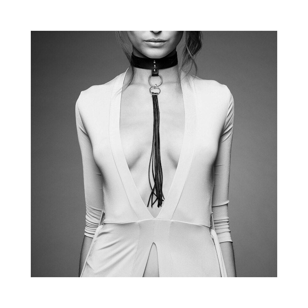 BIJOUX INDISCRETS MAZE - TASSEL CHOKER BLACK
