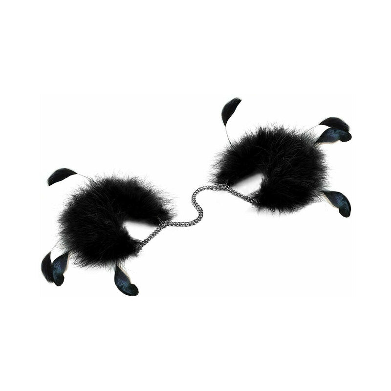 BIJOUX - ZA ZA ZU FEATHER HANDCUFFS