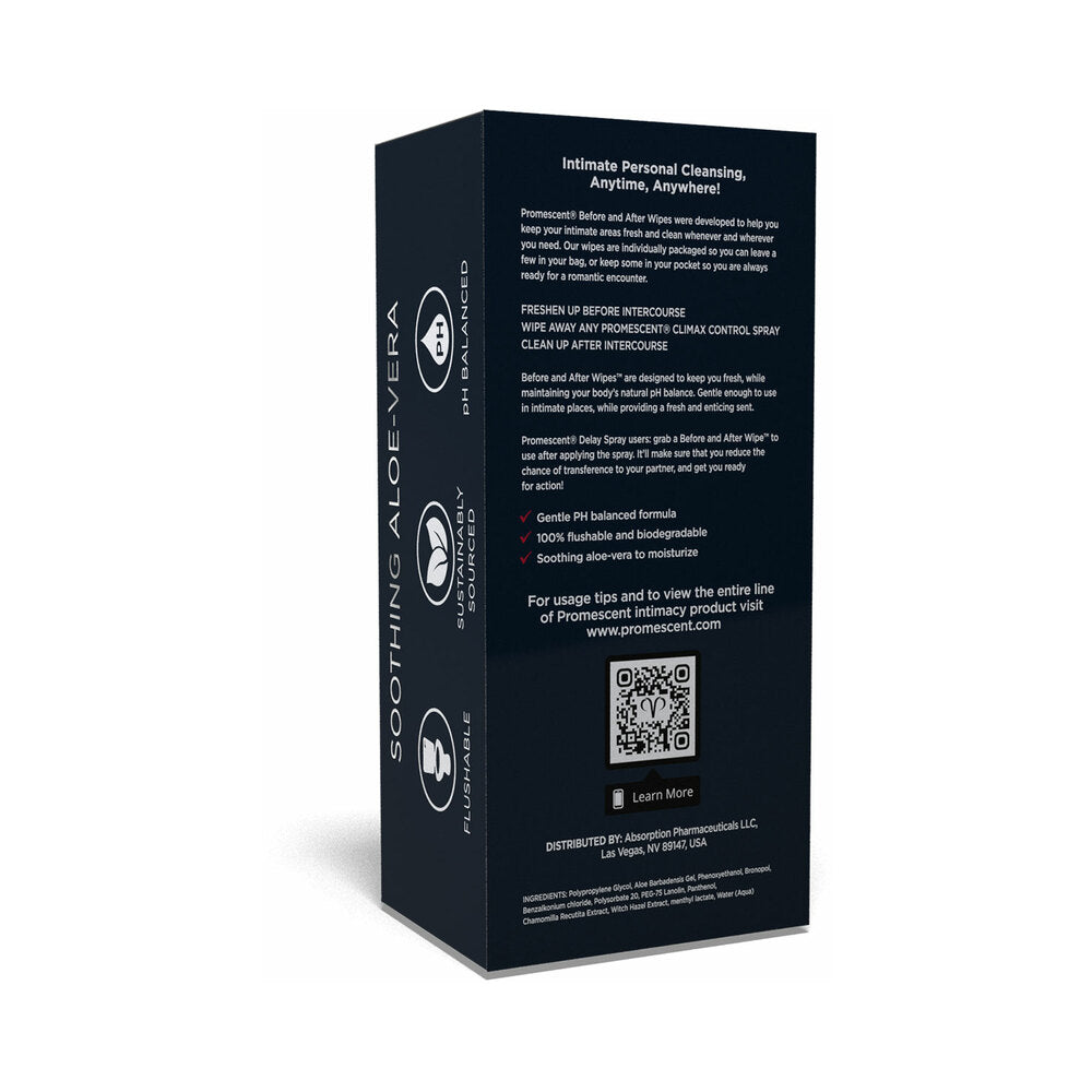 PROMESCENT - BEFORE & AFTER INDIVIDUAL WIPES 40-PACK