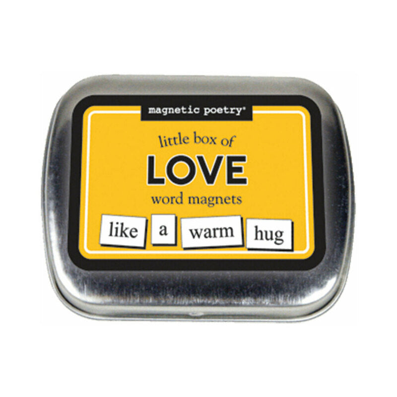 MAGNETIC POETRY LITTLE BOX OF LOVE WORD MAGNETS