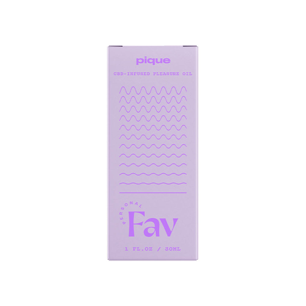 PERSONAL FAV - PIQUE CBD-INFUSED PLEASURE OIL 1 OZ.