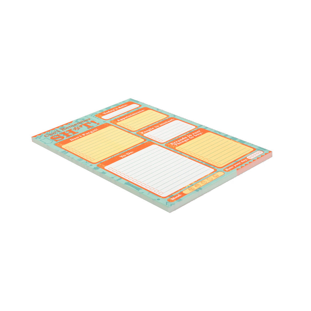 CAN''T REMEMBER SHIT NOTE PAD
