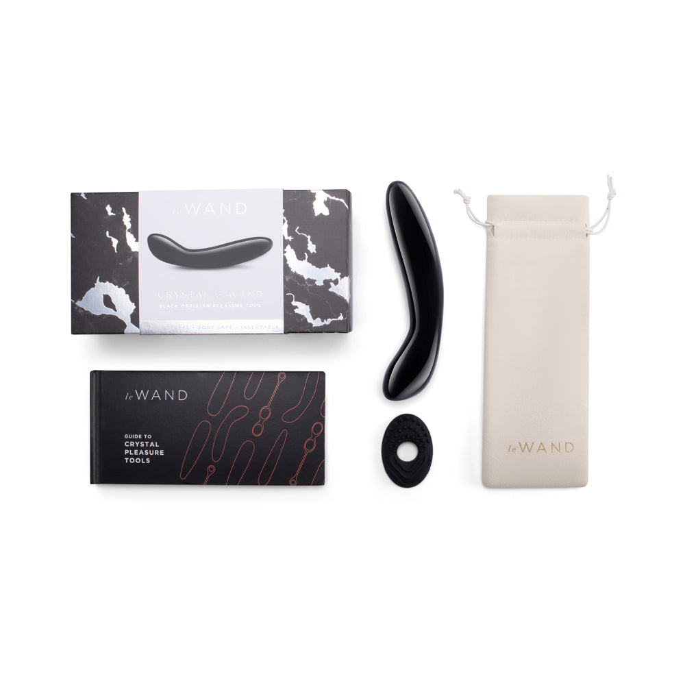 LE WAND - VARITA DE CRISTAL G-WAND OBSIDIANA NEGRA