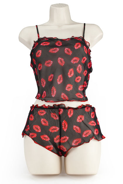 EXPOSED - CAMI/SHORT LABIOS L