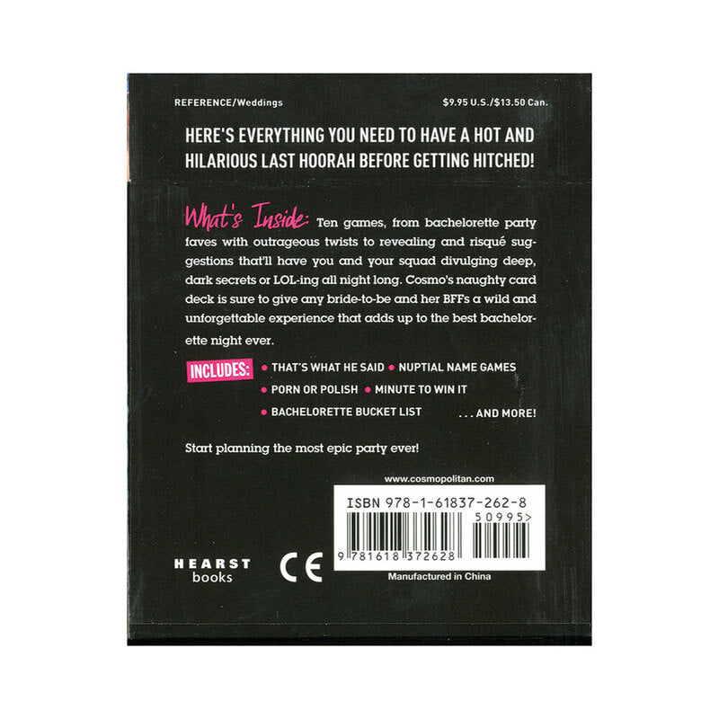 COSMO''S BACHELORETTE PARTY GAMES