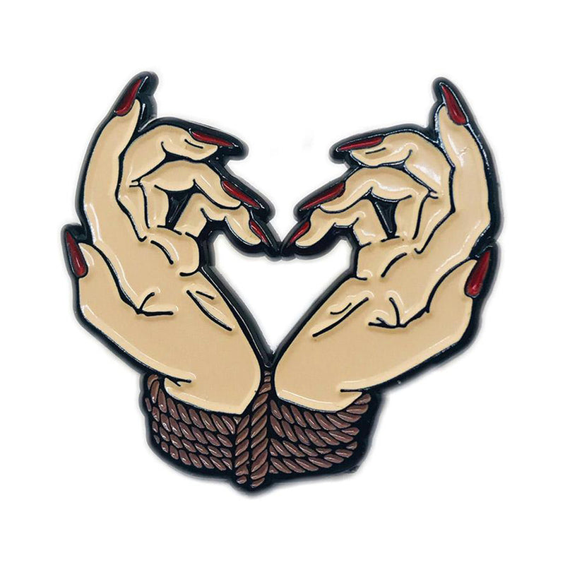 GEEKY & KINKY - BOUND BY LOVE ENAMEL PIN