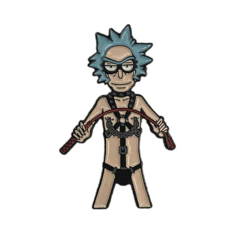 GEEKY & KINKY ALCOHOLIC MAD SCIENTIST ENAMEL PIN