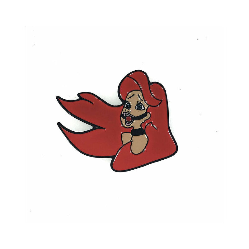 GEEKY & KINKY - RED HEADED MERMAID ENAMEL PIN
