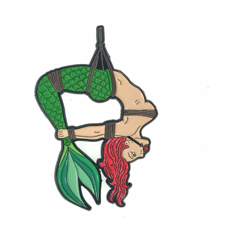 GEEKY & KINKY - MERMAID (GREEN) ENAMEL PIN