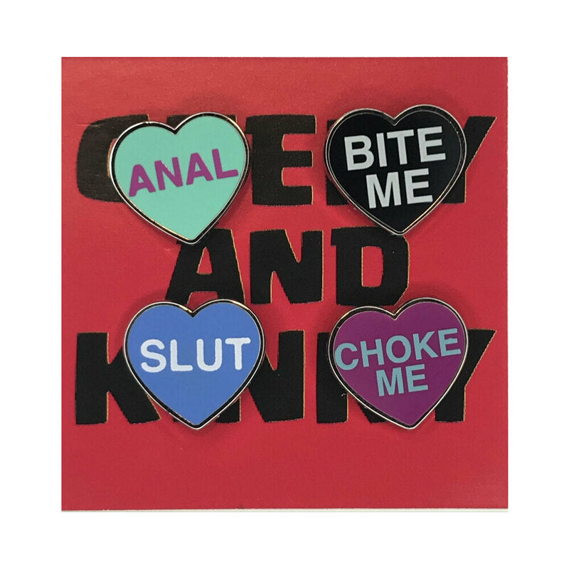 GEEKY & KINKY - KINKY HEARTS SERIES 1 ENAMEL PINS