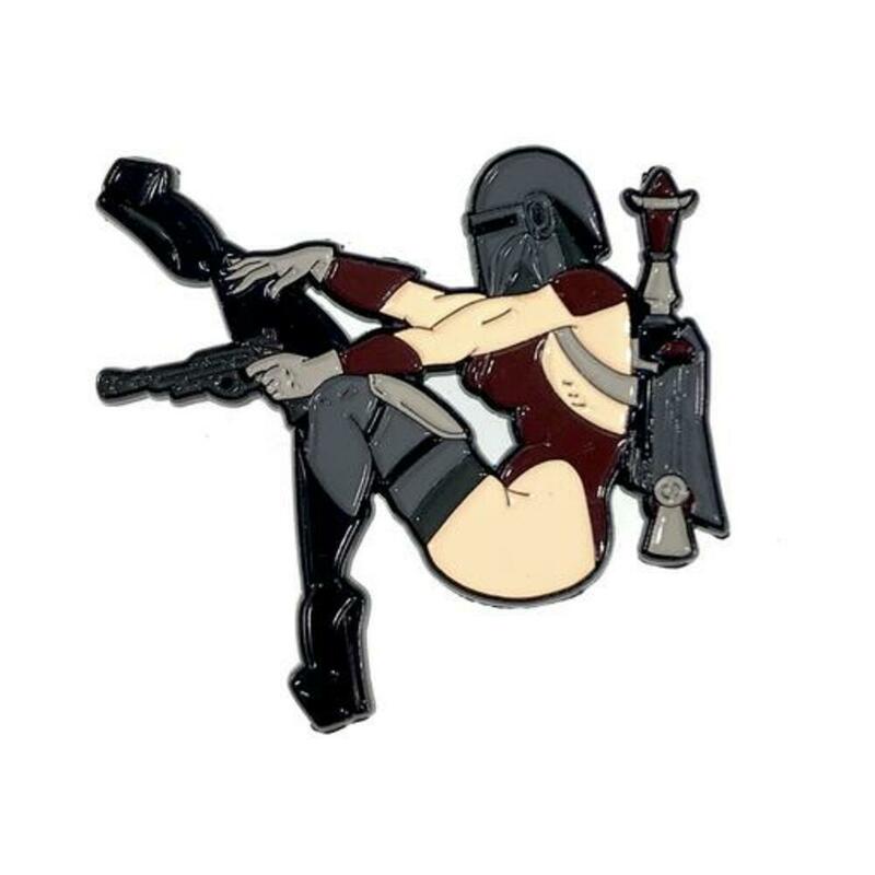 GEEKY & KINKY - PIN ESMALTADO LADY HUNTER