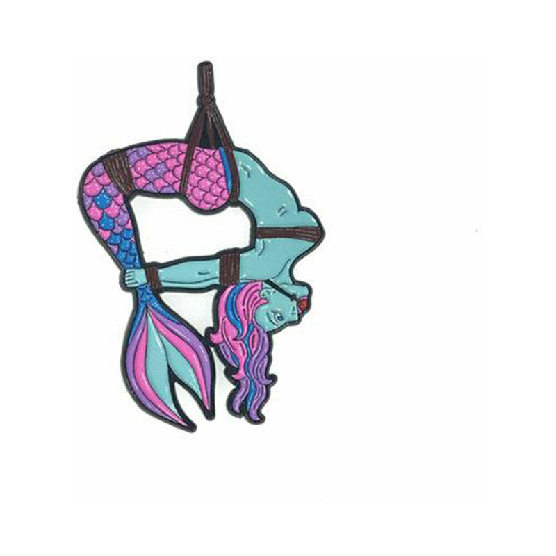 GEEKY & KINKY - MERMAID (BLUE) ENAMEL PIN