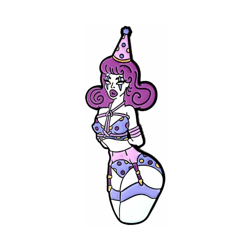 GEEKY & KINKY - ROPE CLOWN ENAMEL PIN