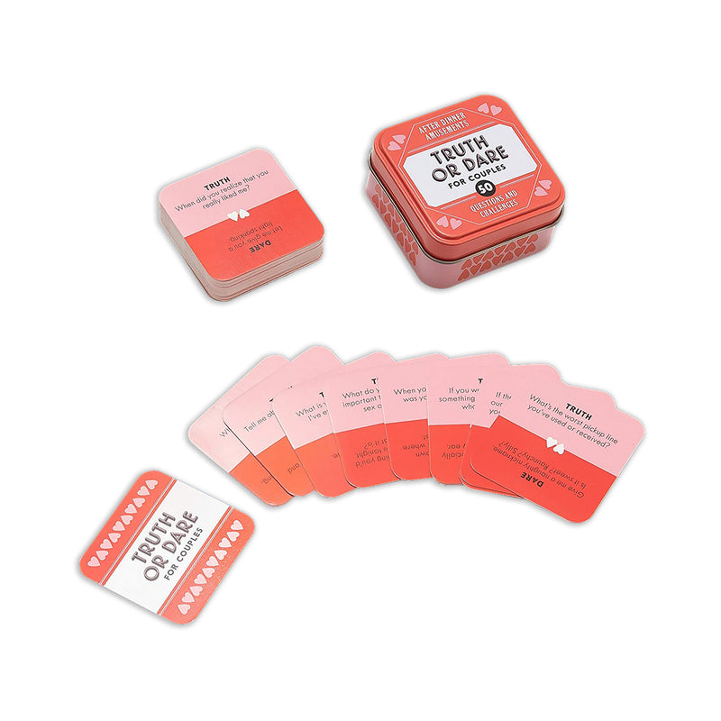 AFTER DINNER AMUSEMENTS TRUTH OR DARE FOR COUPLES GAME