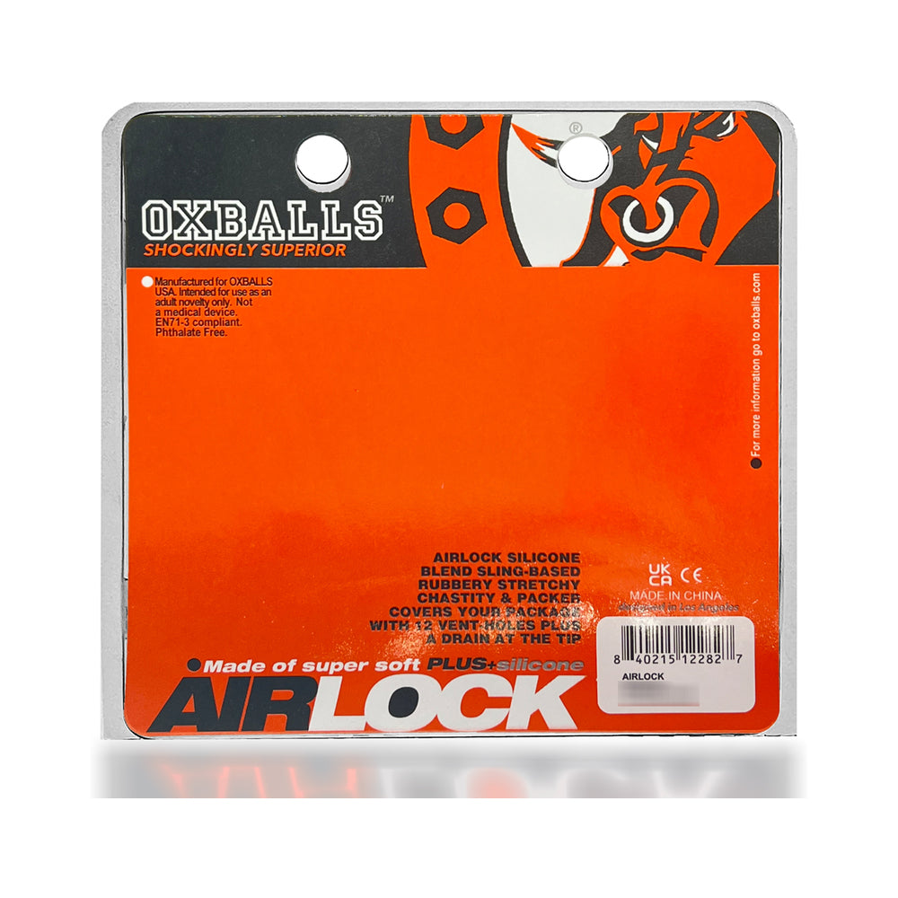 OXBALLS - AIRLOCK AIR-LITE VENTED CHASTITY STEEL